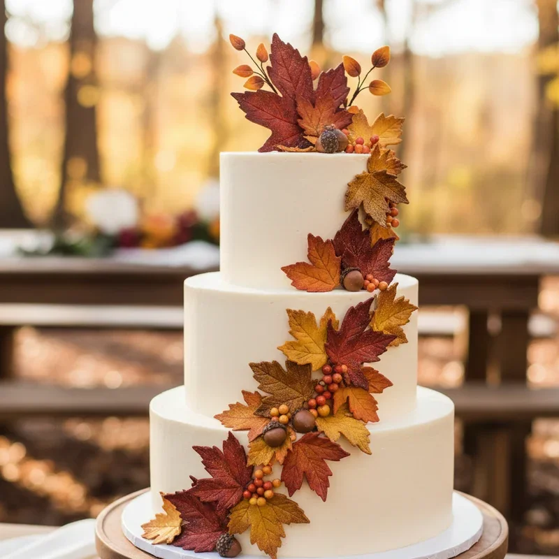 Fall Wedding Cake Ideas