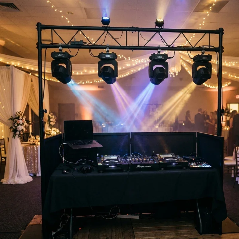 Wedding DJ Setup Ideas