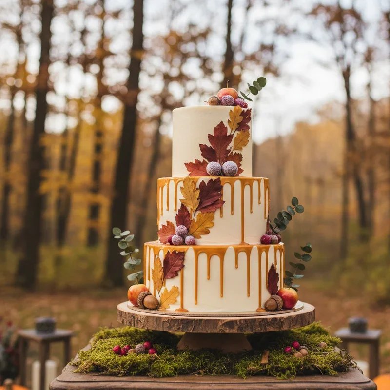 Fall Wedding Cake Ideas