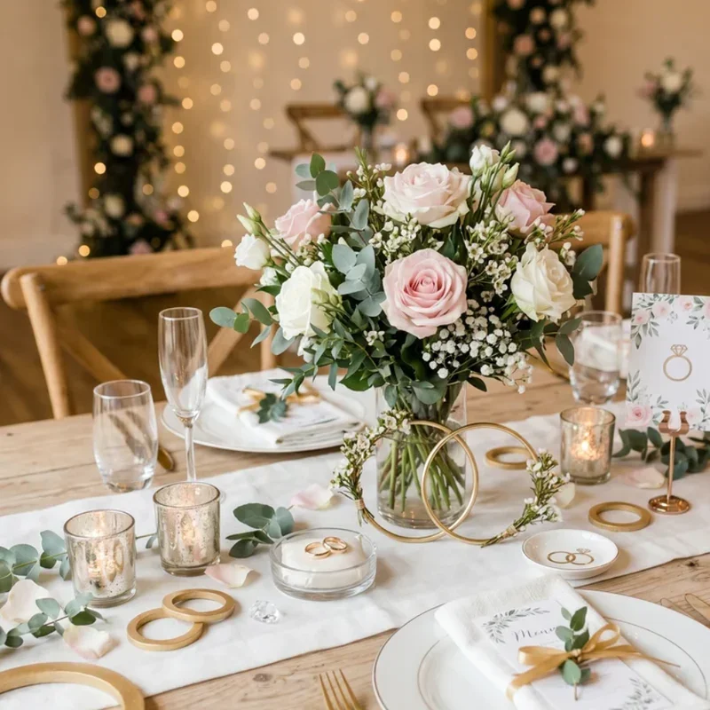 Engagement Table Decoration Ideas