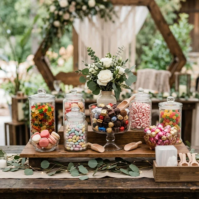 Wedding Candy Bar Ideas