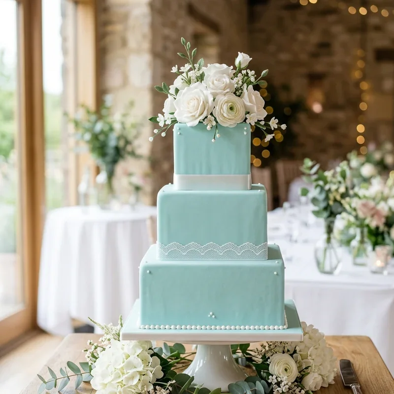Blue Wedding Cake Ideas