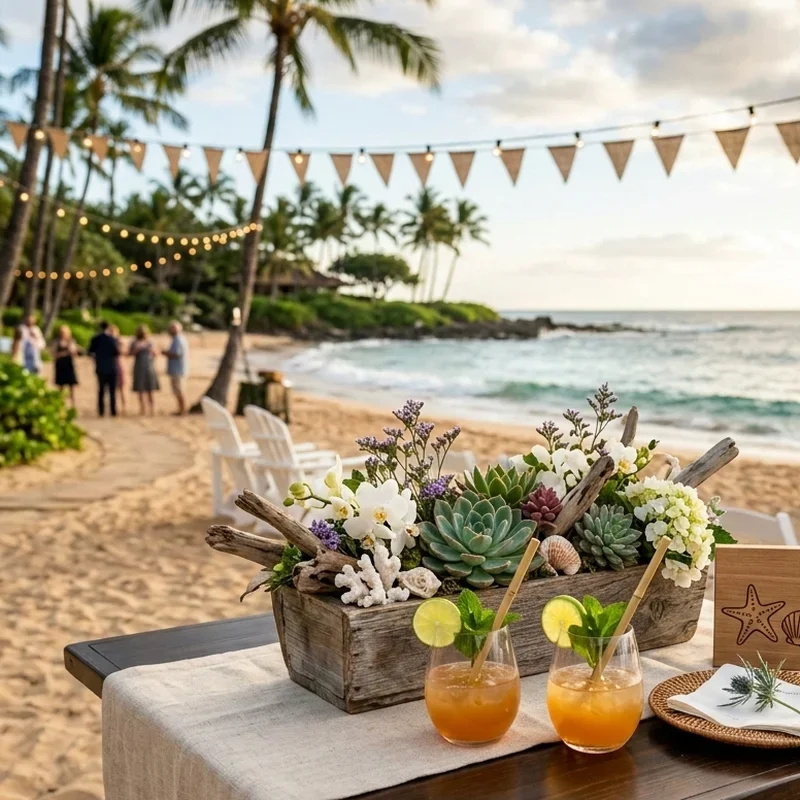Wedding Cocktail Table Ideas