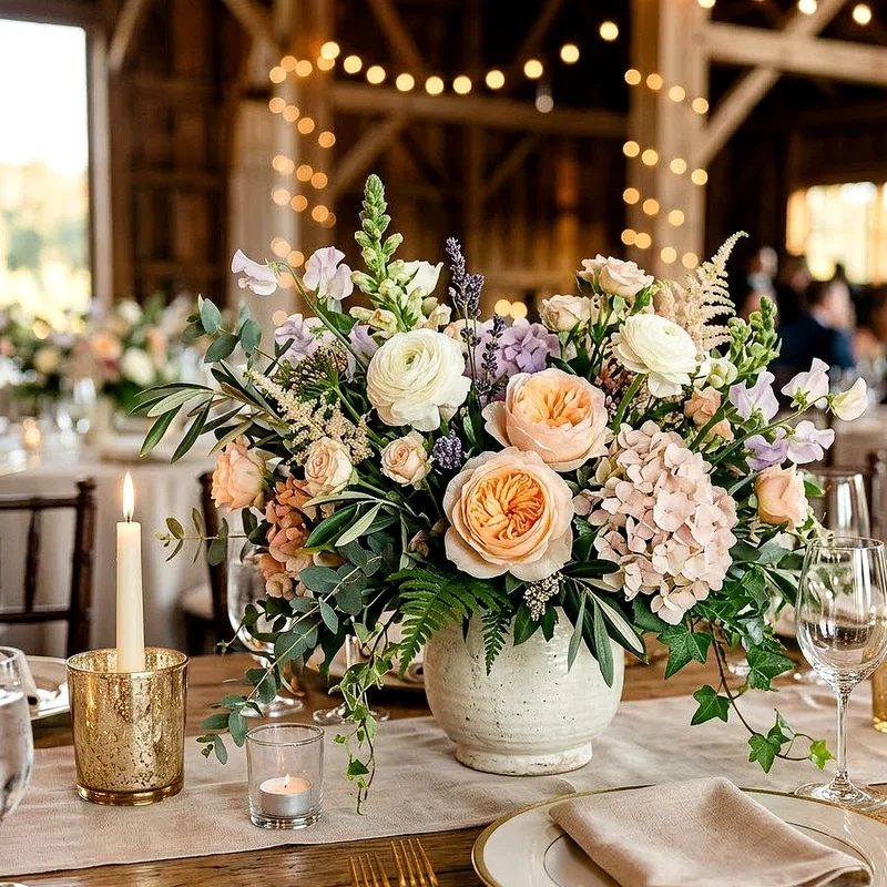 15 Wedding Centerpiece Ideas on a Budget for Rustic Style