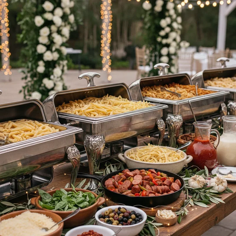 Wedding Pasta Bar Ideas
