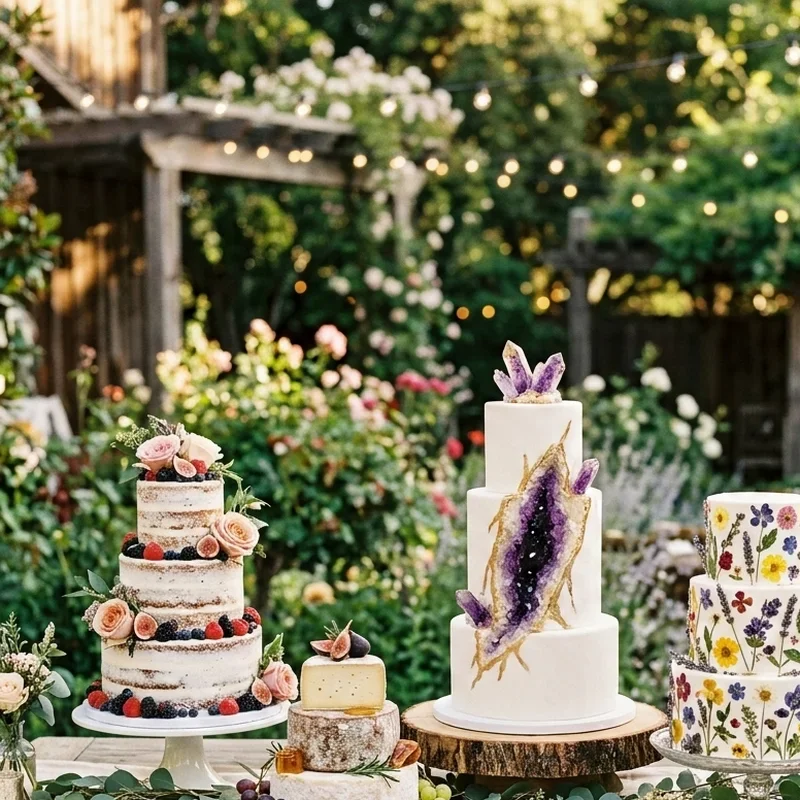15 Alternative Wedding Cake Ideas You'll Love
