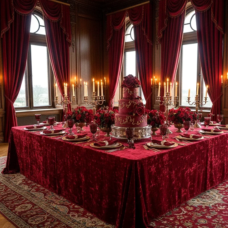 Red Wedding Theme Ideas
