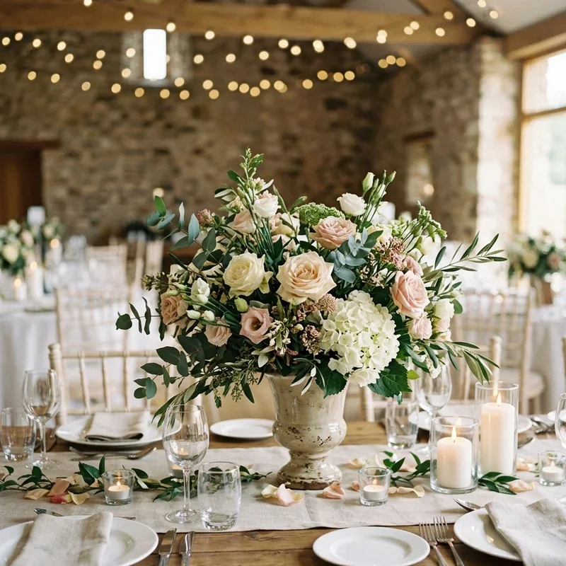 15 Top Table Flowers Ideas for Wedding Receptions