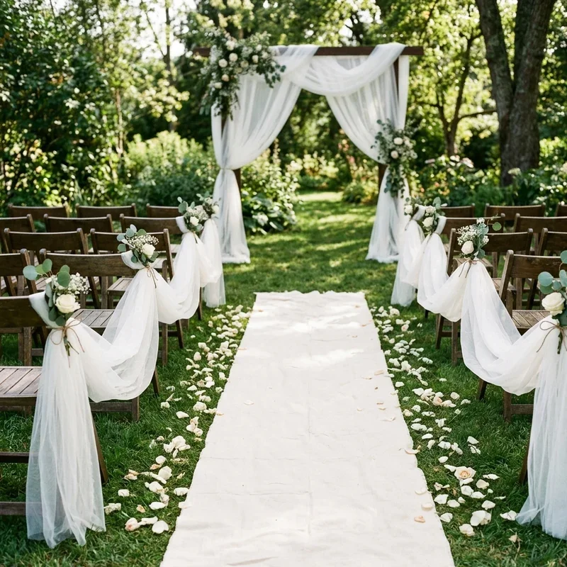 Wedding Aisle Runner Ideas on a Budget