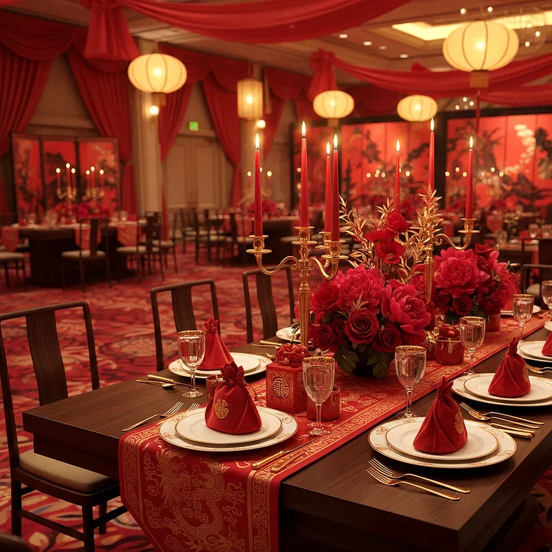 Red Wedding Theme Ideas