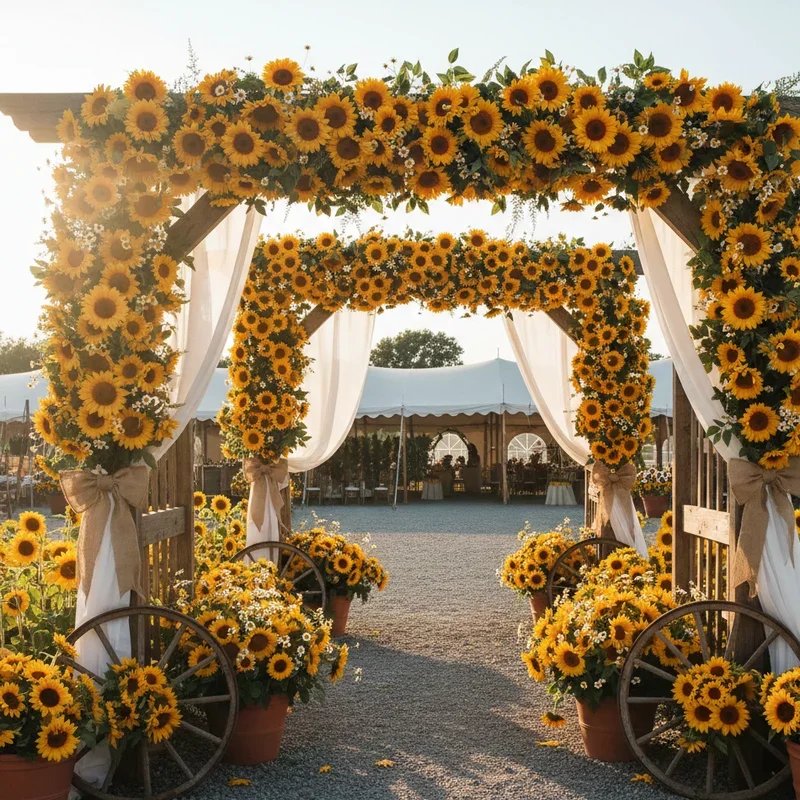 Sunflower Wedding Ideas