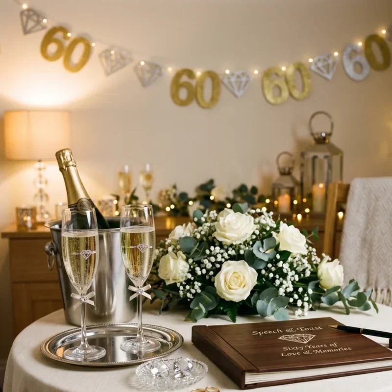 60th Wedding Anniversary Party Ideas for Parents