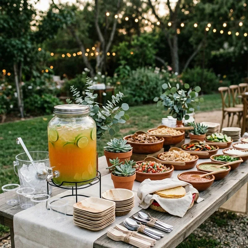 Taco Bar Wedding Ideas