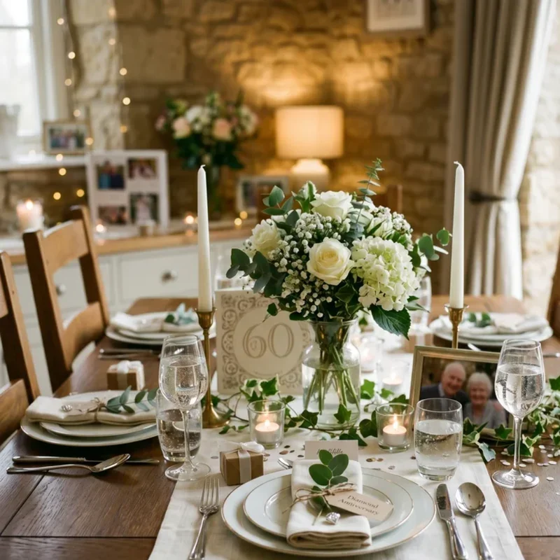 60th Wedding Anniversary Party Ideas for Parents