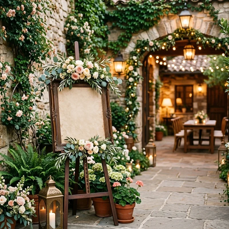 Rehearsal Dinner Sign Ideas