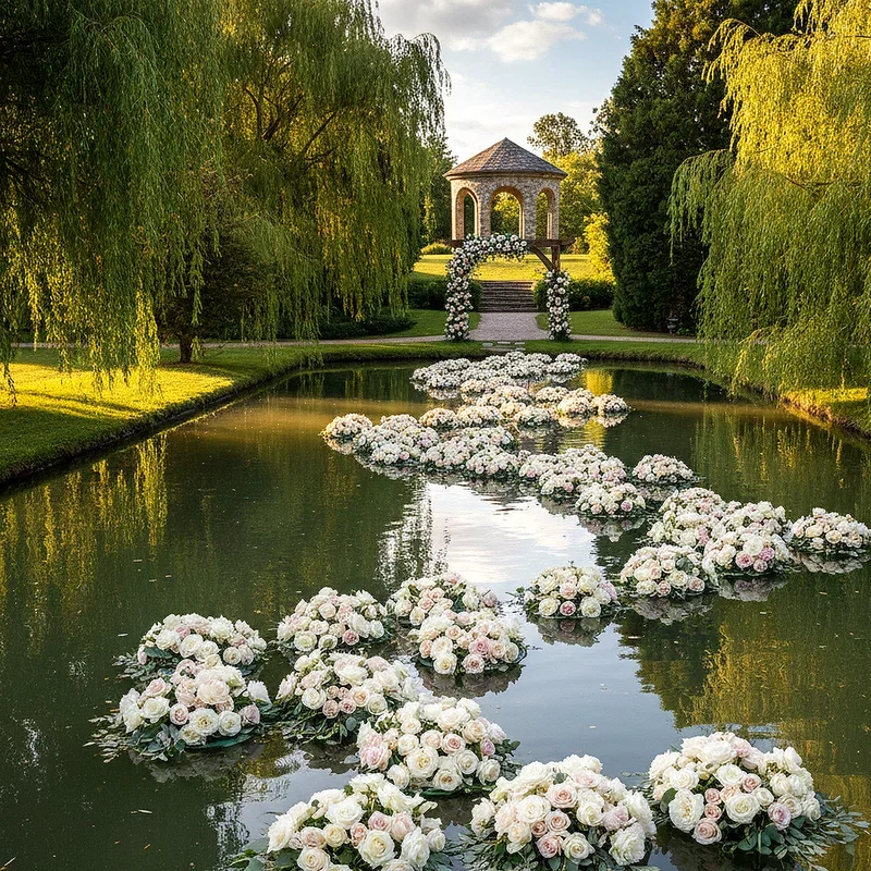 Pond Wedding Ideas