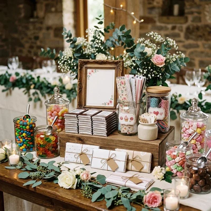 Wedding Candy Bar Ideas