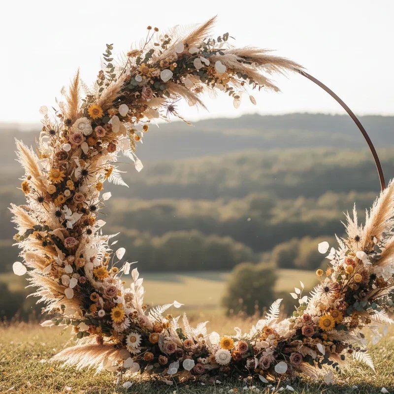 Round Wedding Arch Ideas