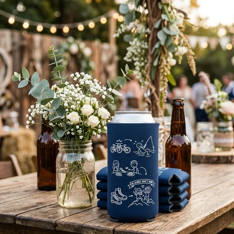 Funny Wedding Koozie Ideas