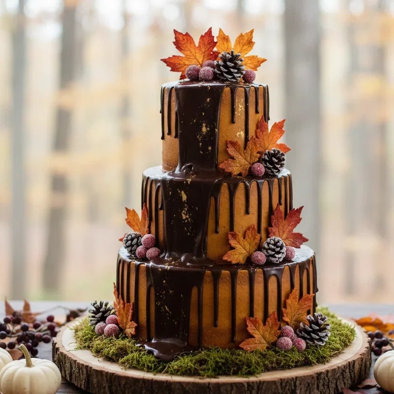Fall Wedding Cake Ideas