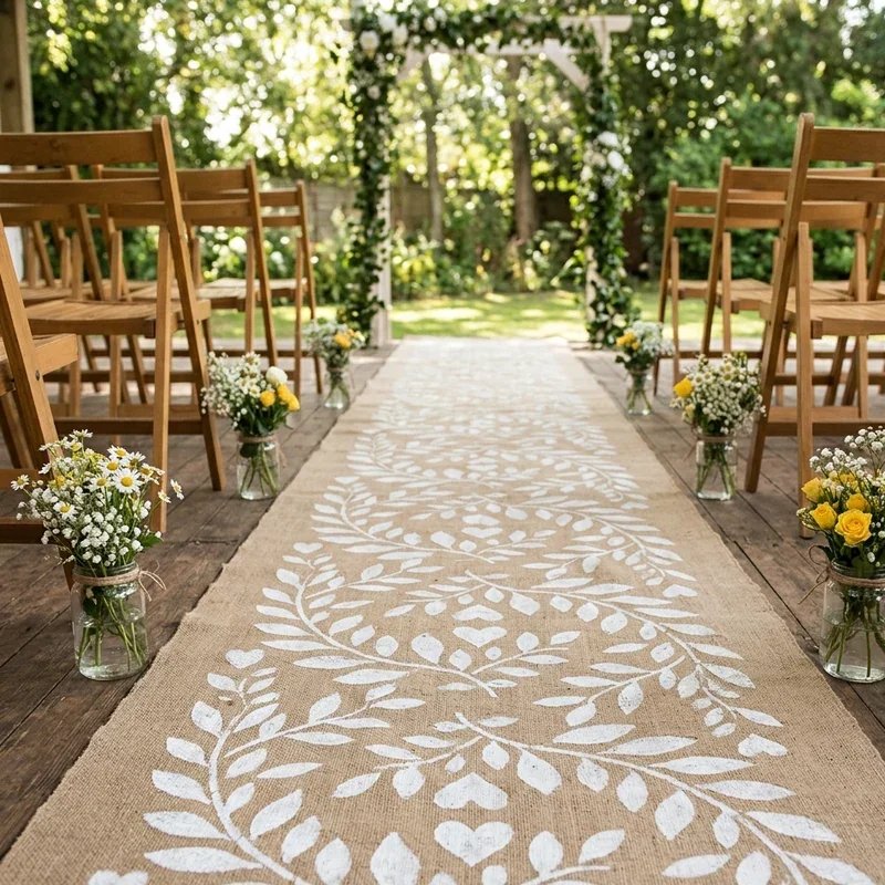 Wedding Aisle Runner Ideas on a Budget