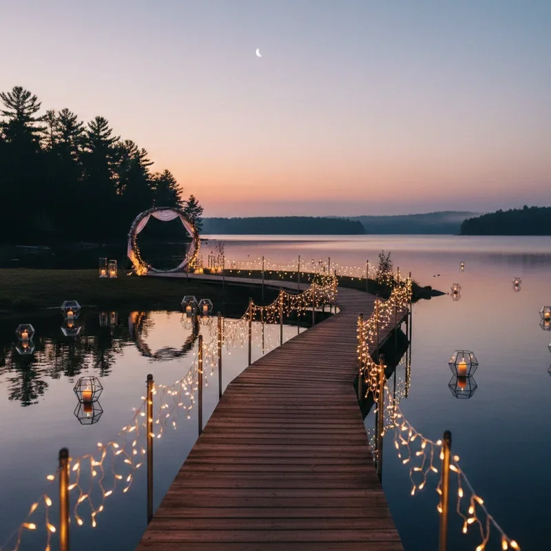Lake Wedding Ideas