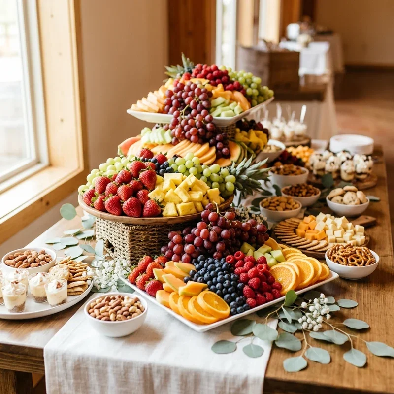 Wedding Snack Table Ideas