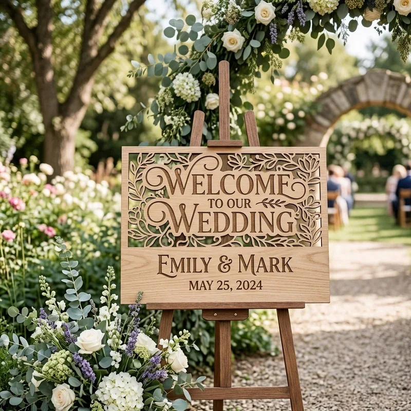 Welcome to Our Wedding Sign Ideas