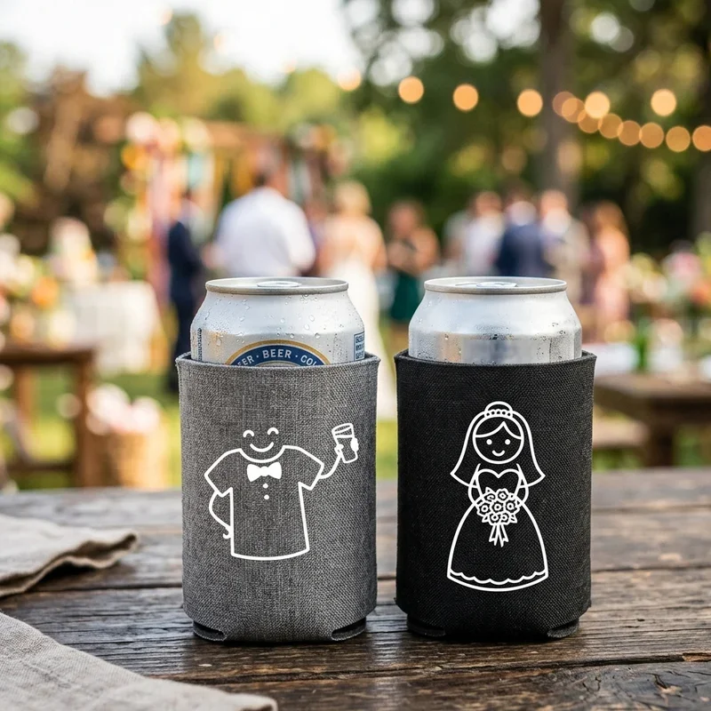15 Funny Wedding Koozie Ideas for Memorable Favors