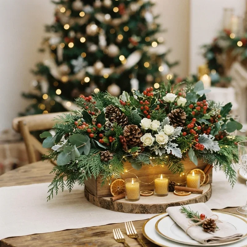15 Christmas Wedding Centerpiece Ideas for Elegant Decor
