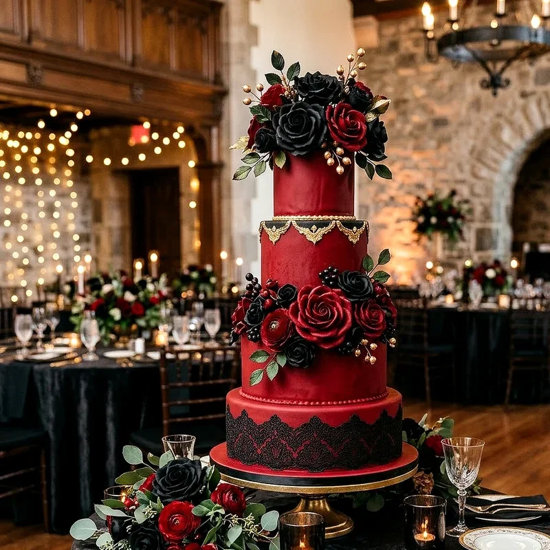 Black and Red Wedding Ideas