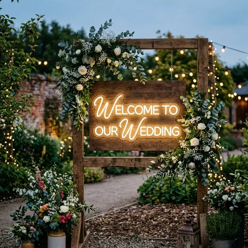Welcome to Our Wedding Sign Ideas
