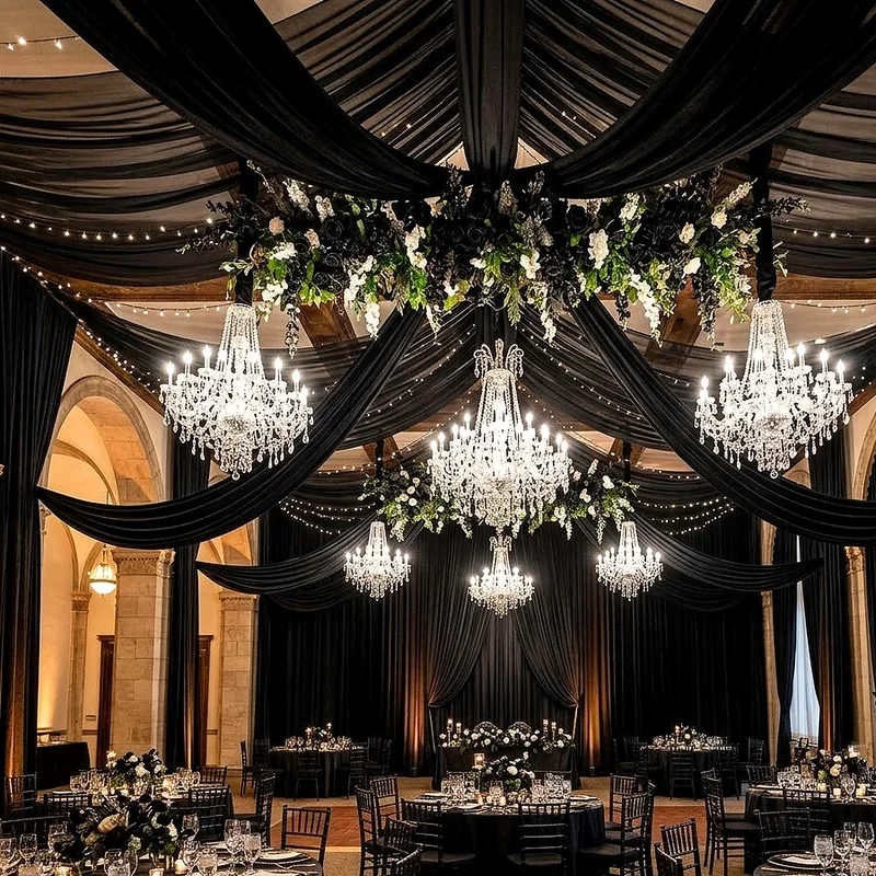 Black Wedding Decor Ideas