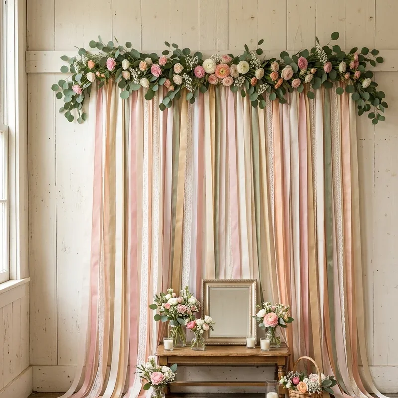 DIY Bridal Shower Backdrop Ideas
