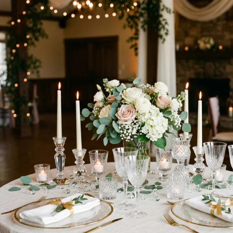 Engagement Table Decoration Ideas