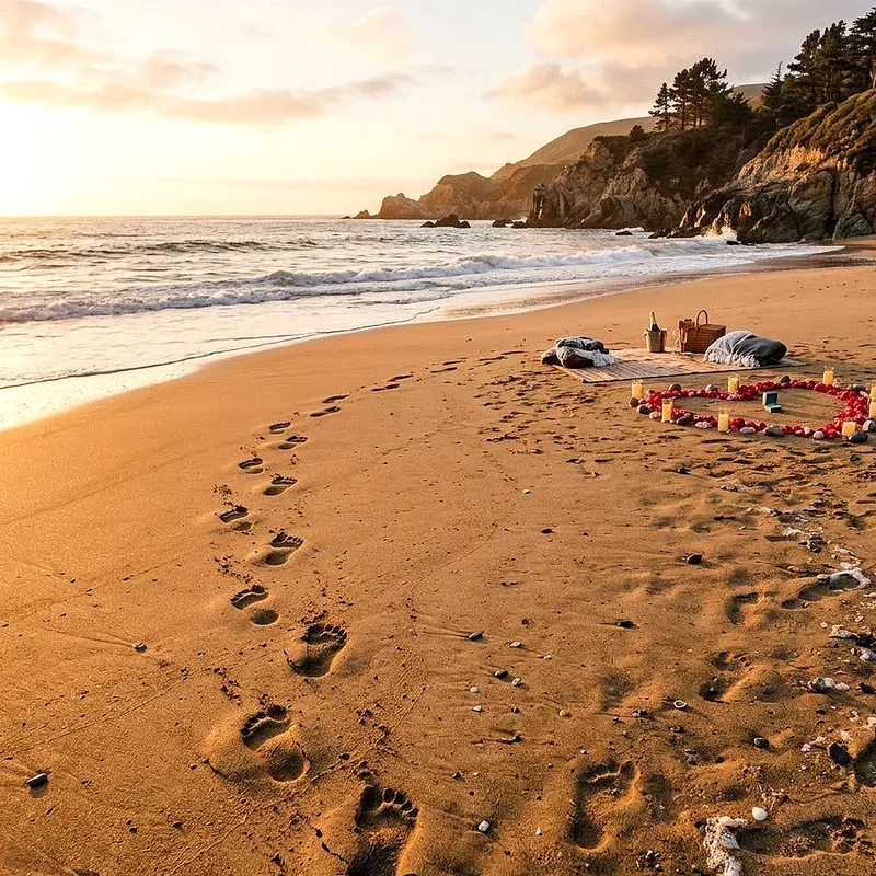 Beach Marriage Proposal Ideas