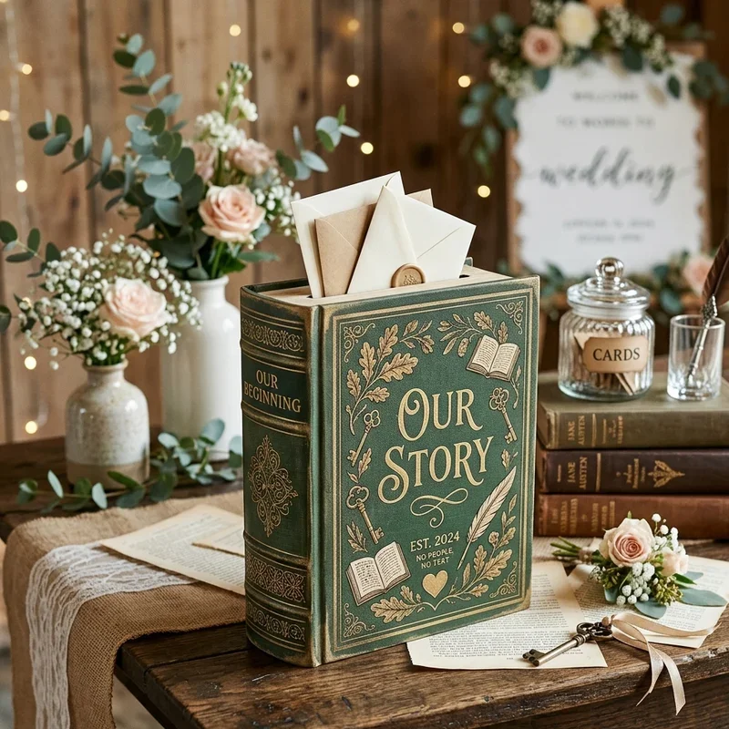 Wedding Money Box Ideas