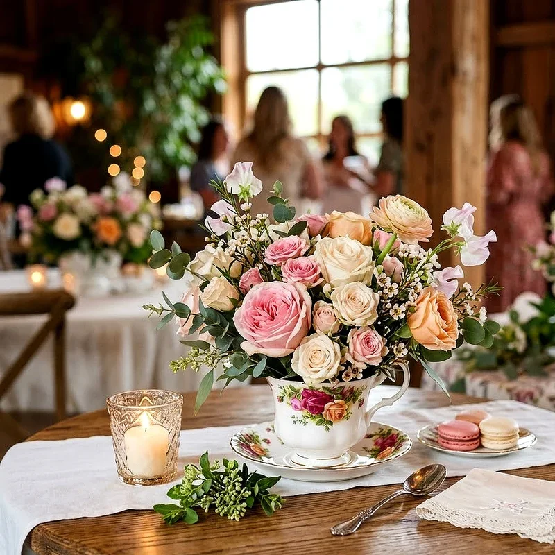 Bridal Shower Centerpieces Ideas