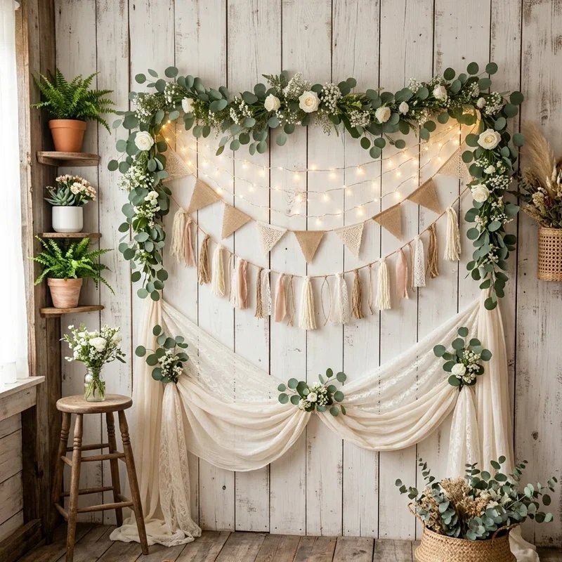 DIY Bridal Shower Backdrop Ideas