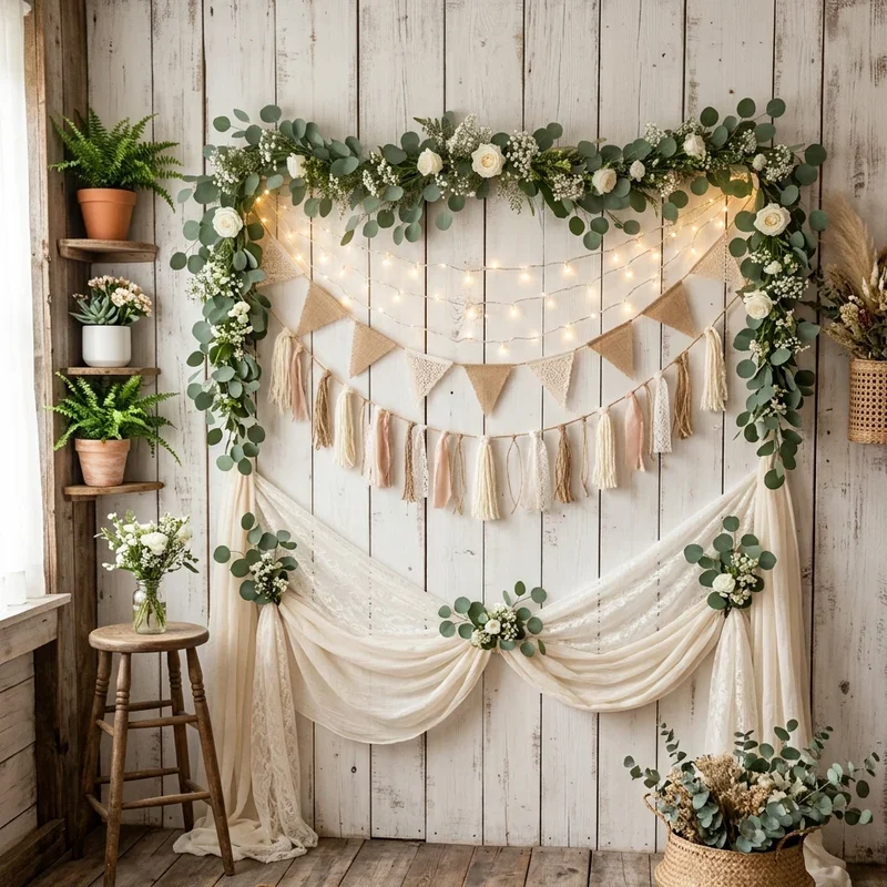 15 DIY Bridal Shower Backdrop Ideas for Elegant Decor