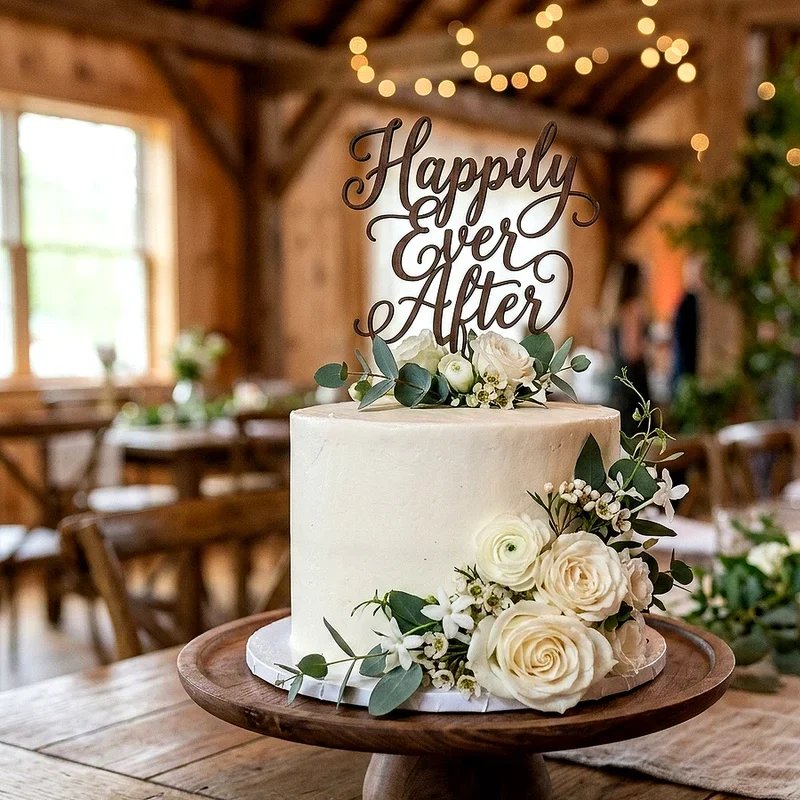 Simple Engagement Cake Ideas