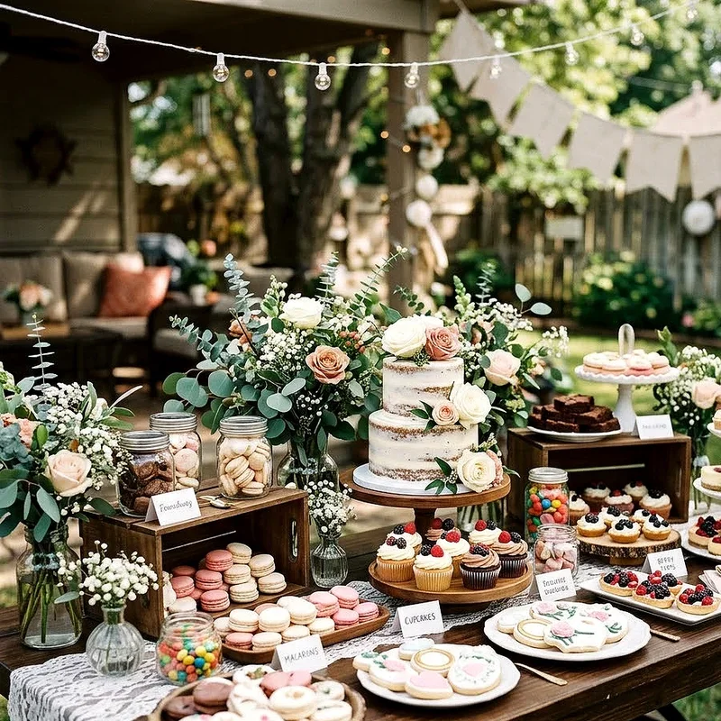 Simple Bridal Shower Ideas at Home