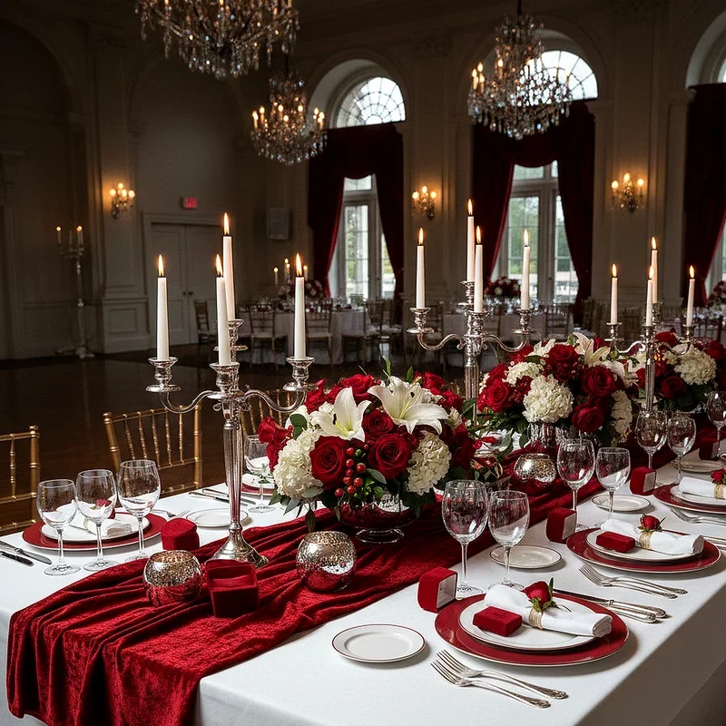 Red Wedding Theme Ideas