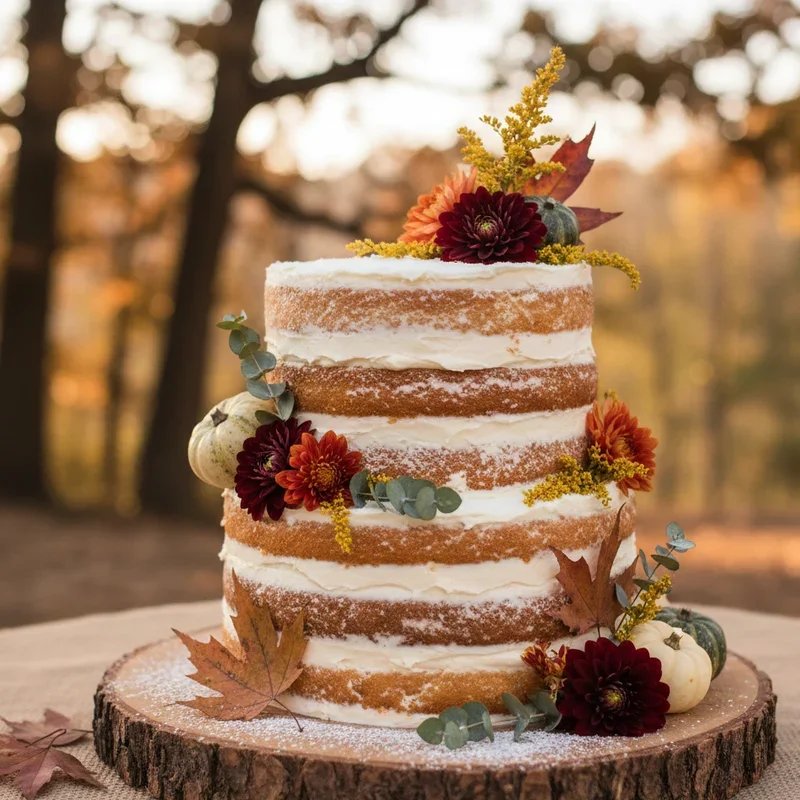 Fall Wedding Cake Ideas