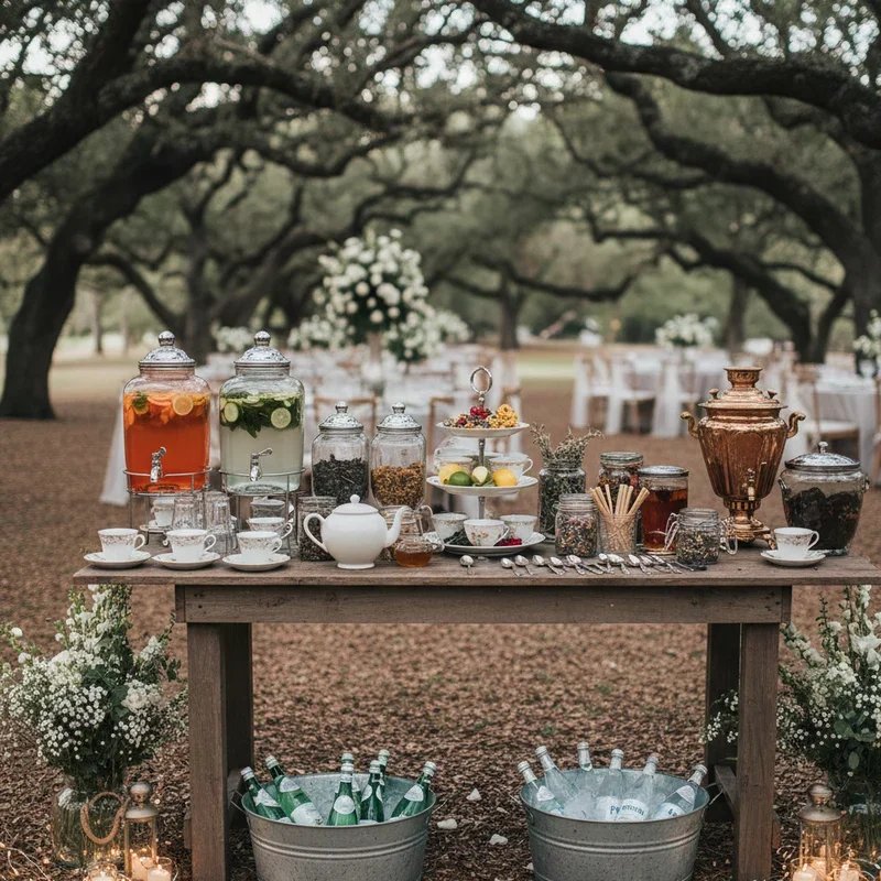 Wedding Drink Station Ideas
