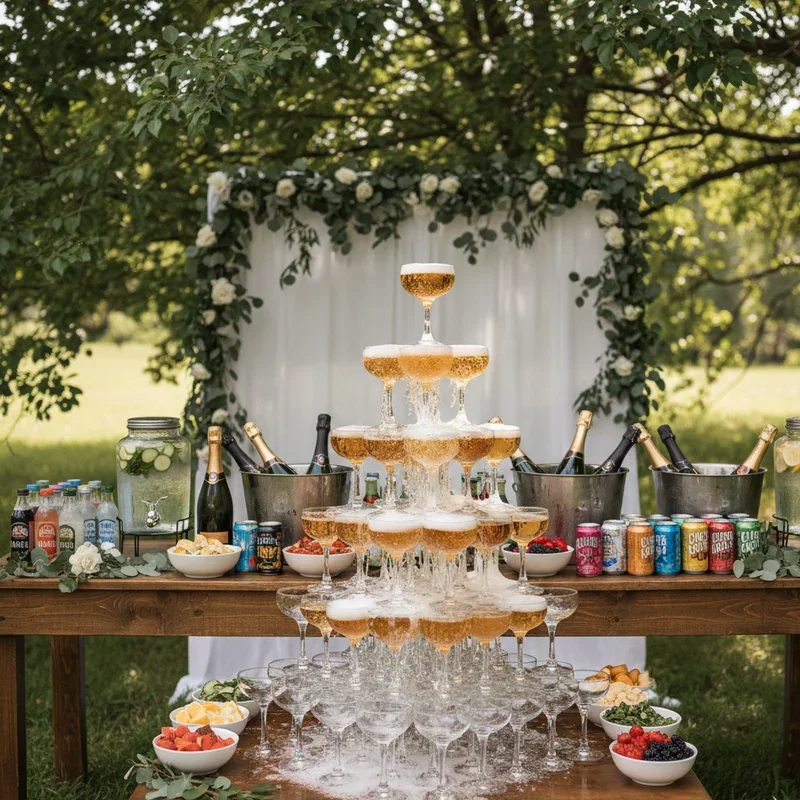 Wedding Drink Station Ideas