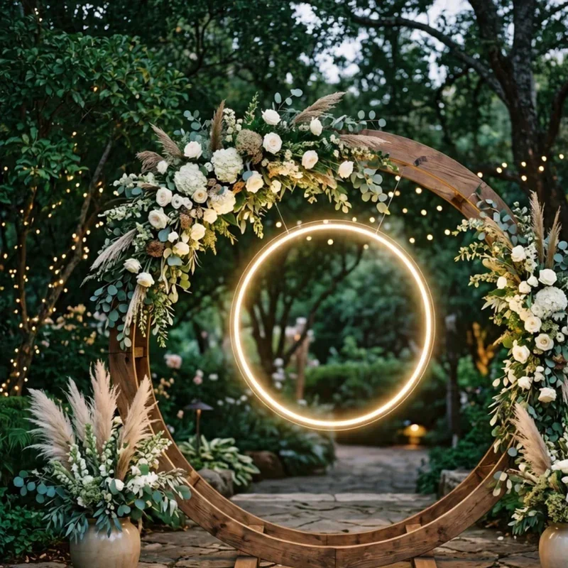 Wedding Circle Arch Ideas
