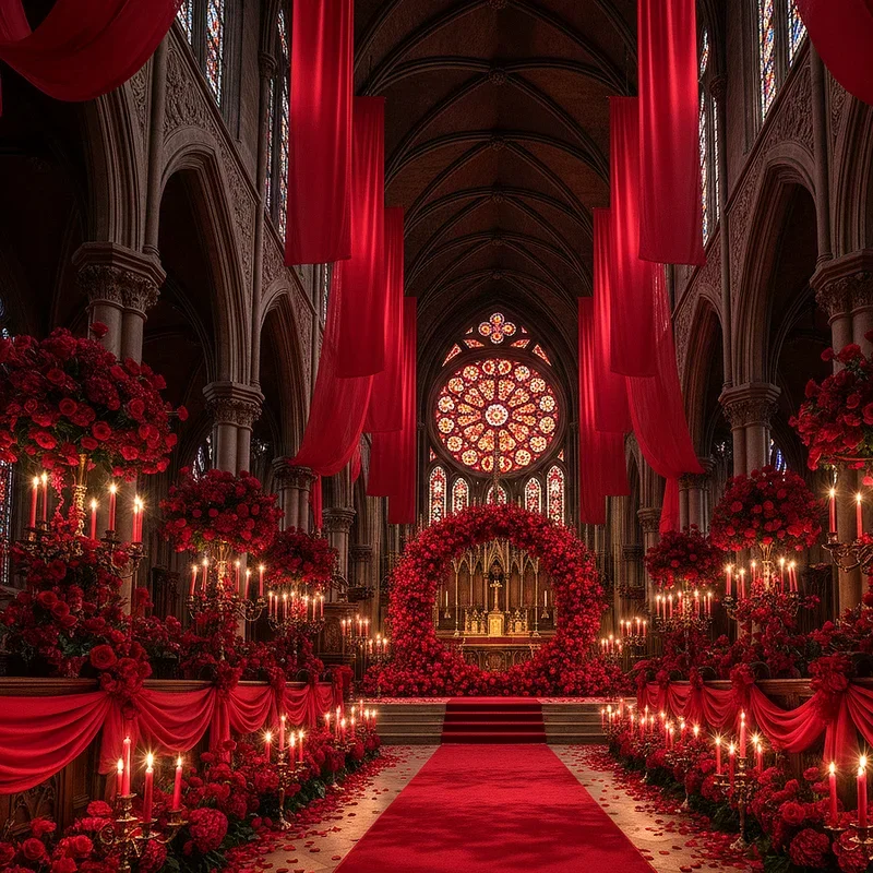 Red Wedding Theme Ideas