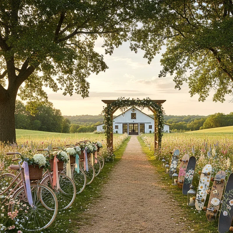 Bridesmaid and Groomsmen Entrance Ideas