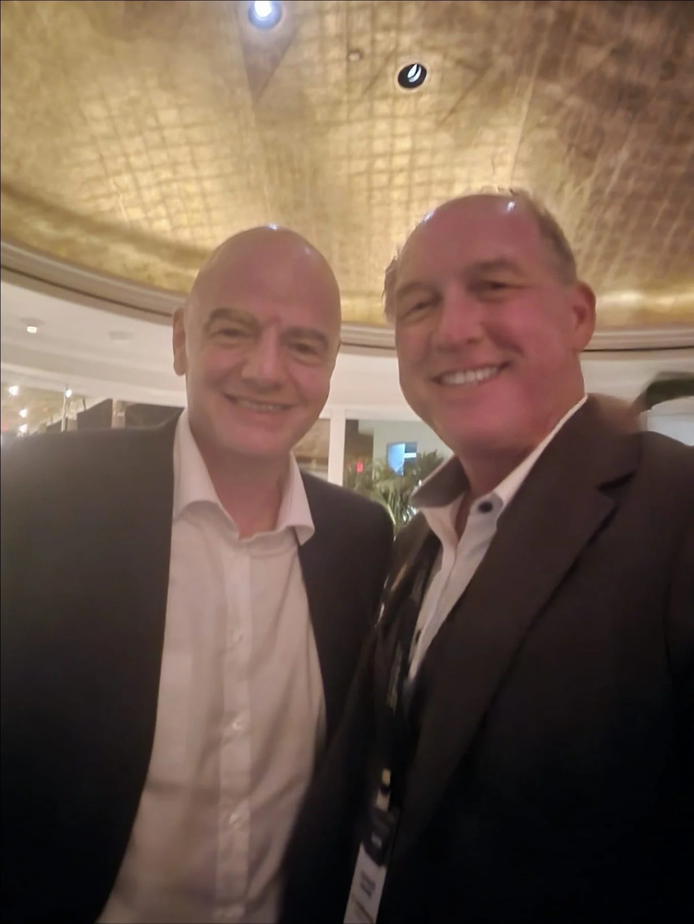 Our board&rsquo;s @stephenmeade33 is connecting with @fifa leadership, sharing the vision and ambition behind our club. 🌍⚽
FC Santa Monica is getting noticed by the global football community.